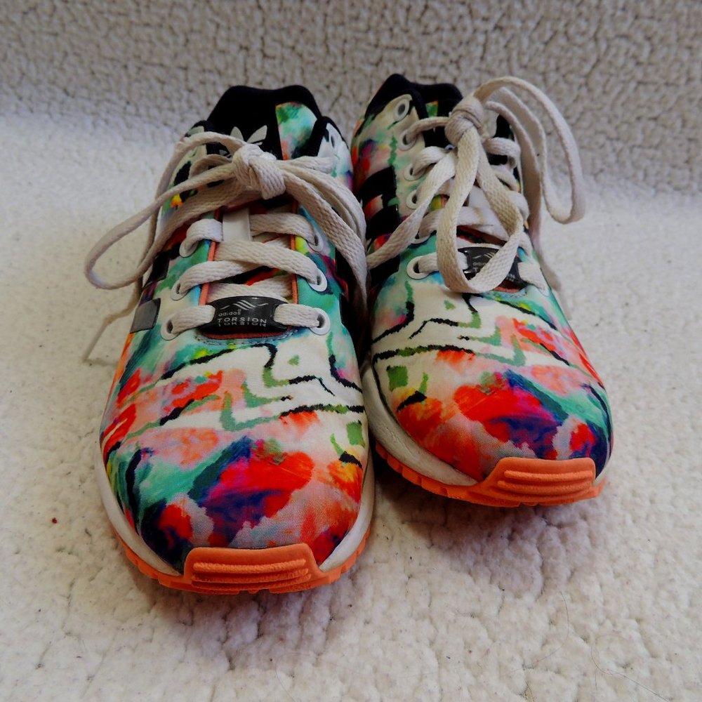 Adidas Torsion Women's 6 Rainbow Sneakers